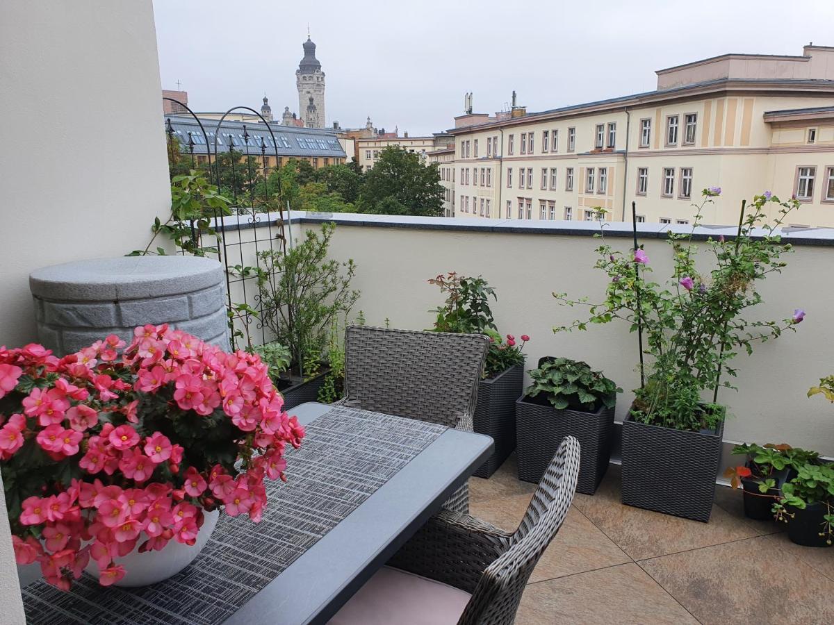 LUXUSAPPARTEMENT mitten in Leipzig Neueröffnung ! Exterior foto